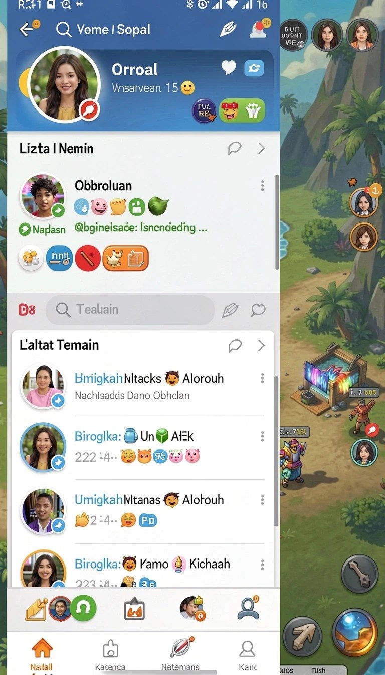 Galeri pratinjau visual dentoto build APK resmi terbaru
